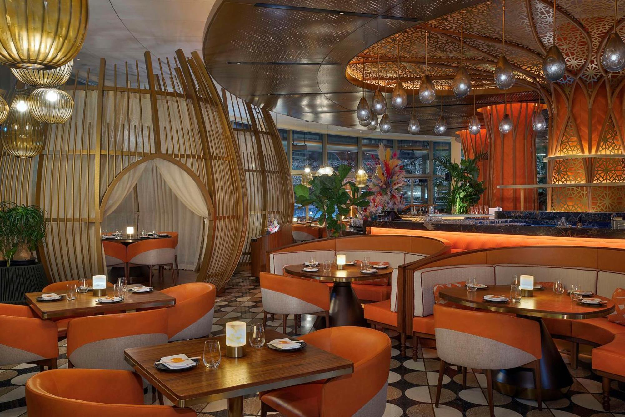 Waldorf Astoria Doha Lusail Kültér fotó The interior of the restaurant