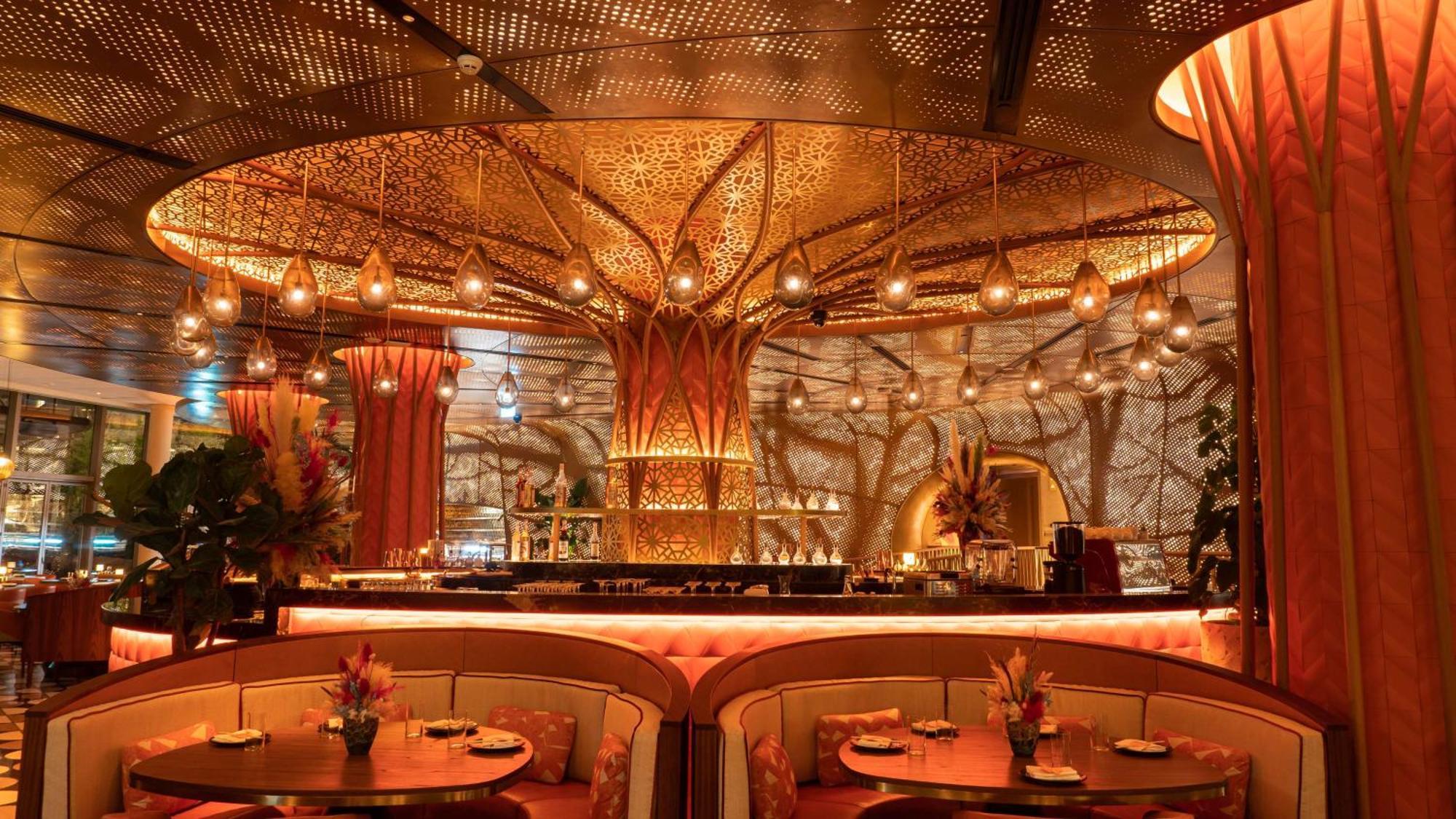 Waldorf Astoria Doha Lusail Kültér fotó Interior of the restaurant