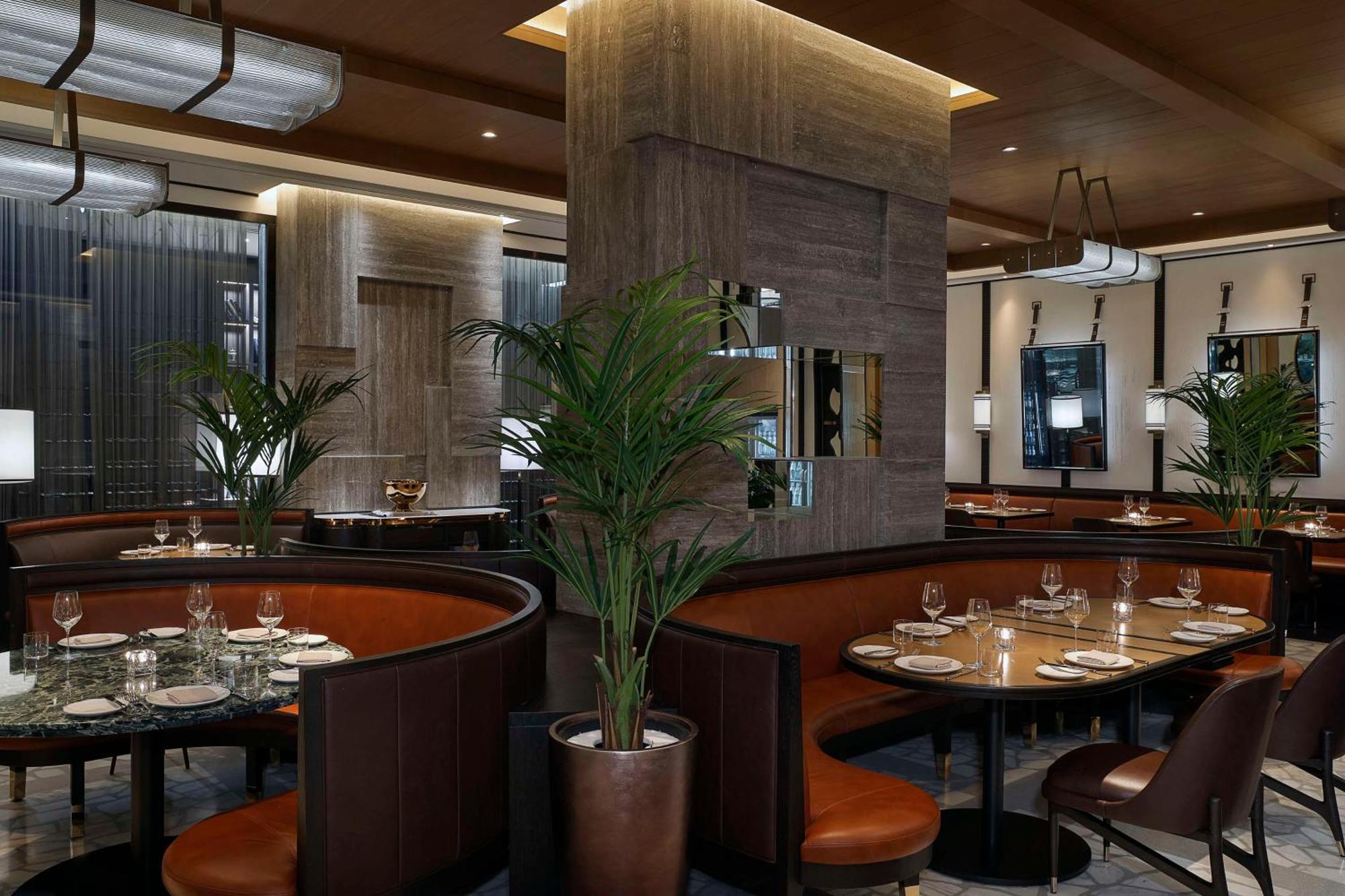 Waldorf Astoria Doha Lusail Kültér fotó Interior of the restaurant